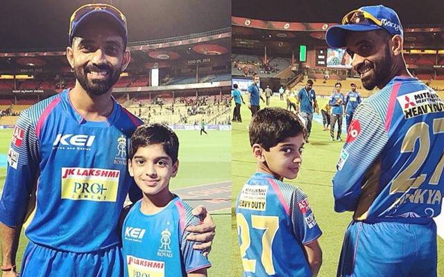 Ajinkya Rahane and Anvay Dravid