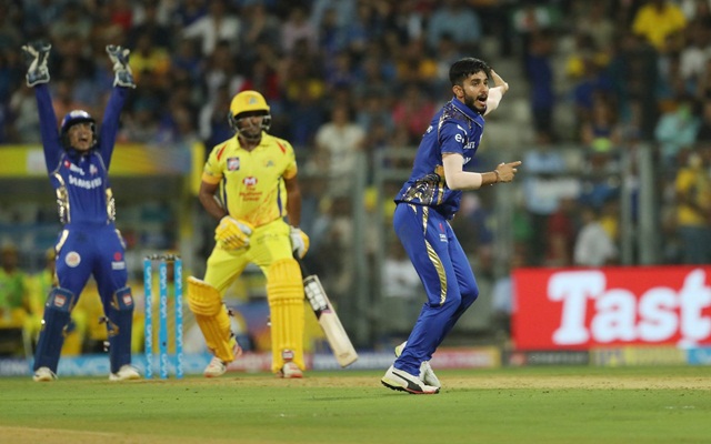 Mayank Markande of the Mumbai Indians