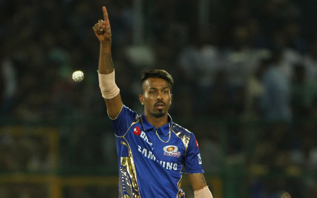 hardik pandya jersey number india