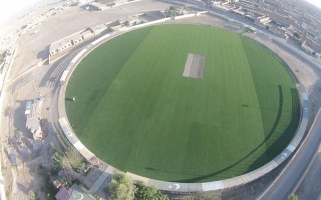 First astro turf cricket stadium in Chaman, Balochistan