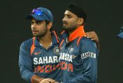 Virat Kohli and Harbhajan Singh