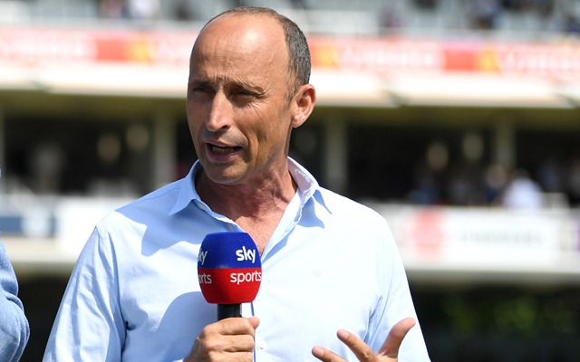 Nasser Hussain says "He is the heartbeat of that side" in The Ashes 