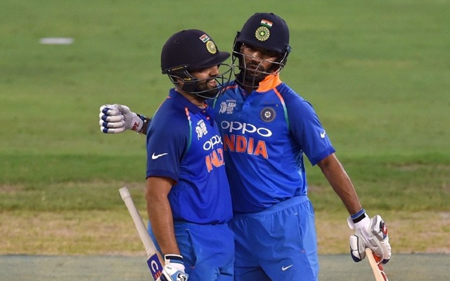 Rohit Sharma and Shikhar Dhawan