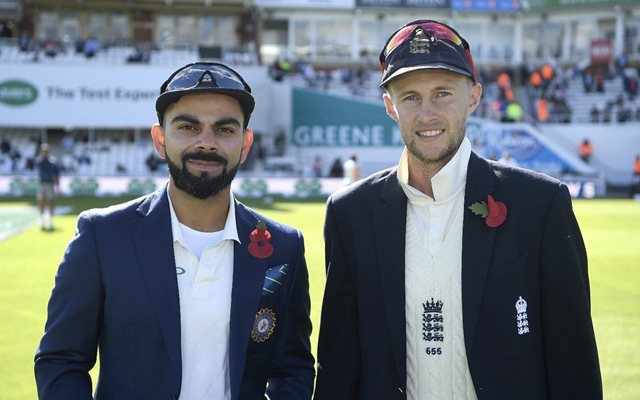 Virat Kohli and Joe Root sport the Khadi Poppy, a fabric made famous by Mahatma Gandhi