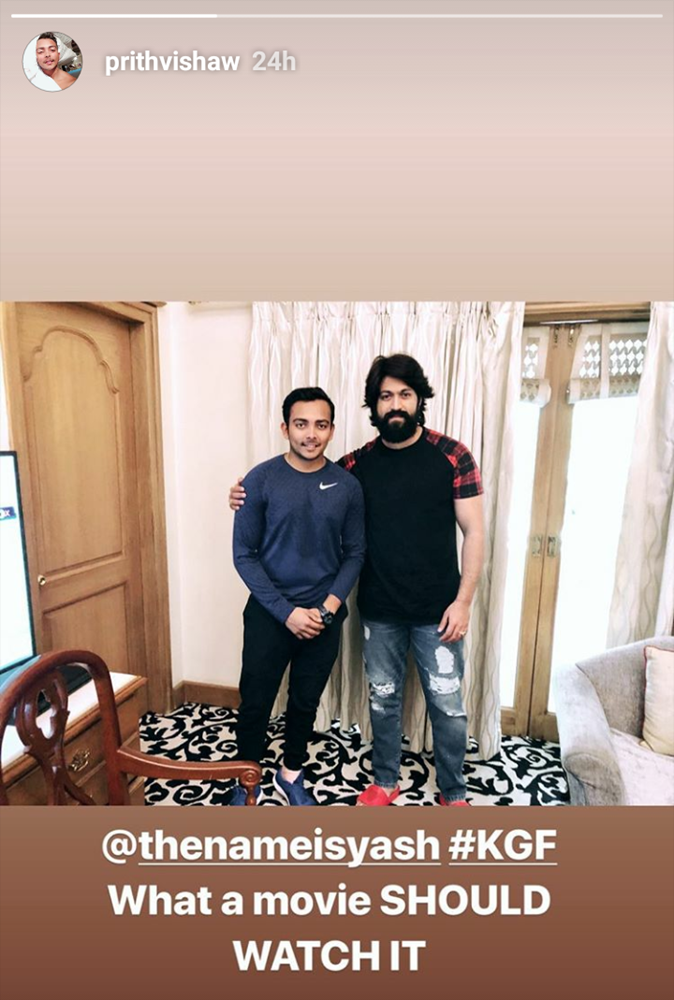 Prithvi Shaw