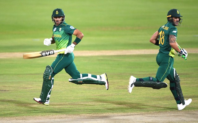 Reeza Hendricks & Faf du Plessis
