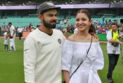 Indian Cricket Captain Virat Kohli and his wife Anushka Sharma