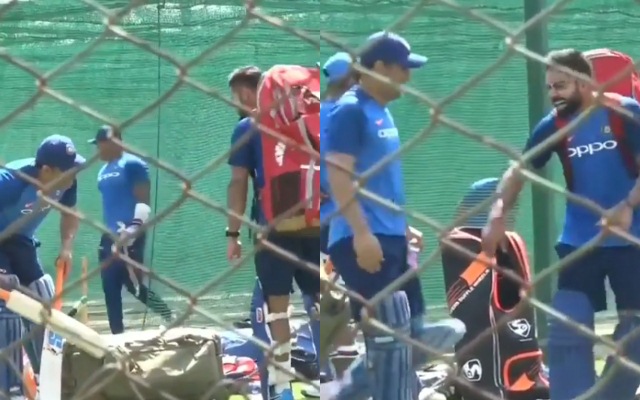 MS Dhoni and Virat Kohli