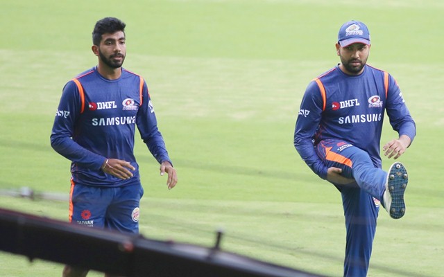 Jasprit Bumrah & Rohit Sharma
