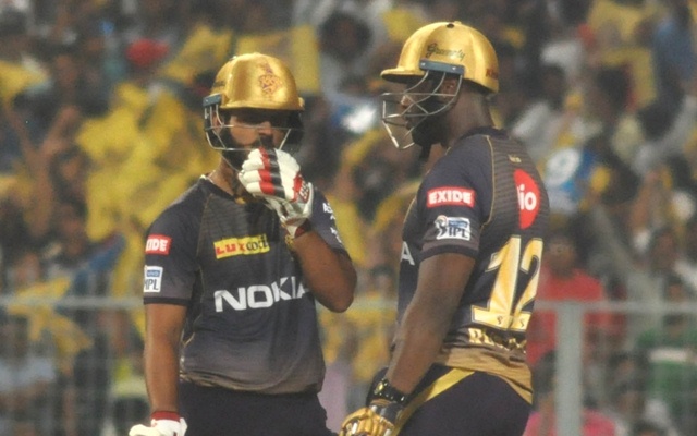 Nitish Rana and Andre Russell