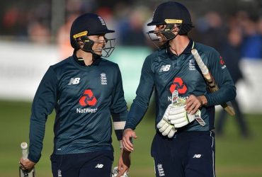 Ben Foakes and Tom Curran