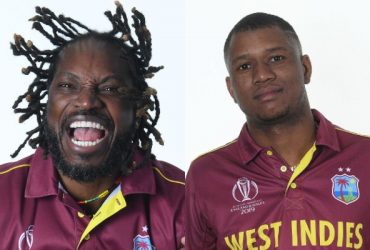 Chris Gayle and Evin Lewis