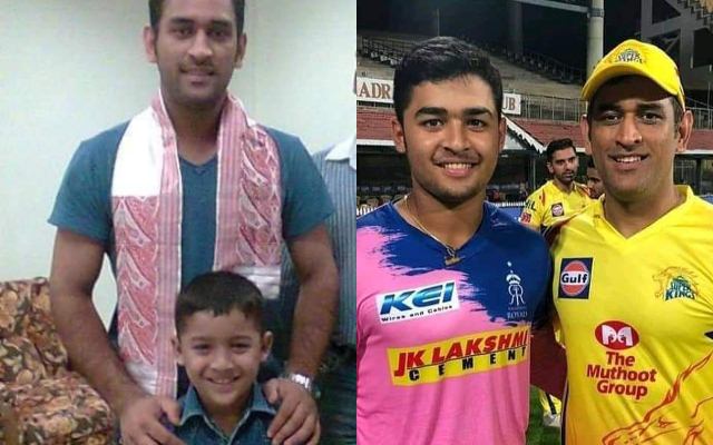 Riyan Parag shares his experience on meeting MS Dhoni as a kid and as