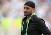 Commentator Harbhajan Singh (Photo by Mike Egerton/PA Images via Getty Images)
