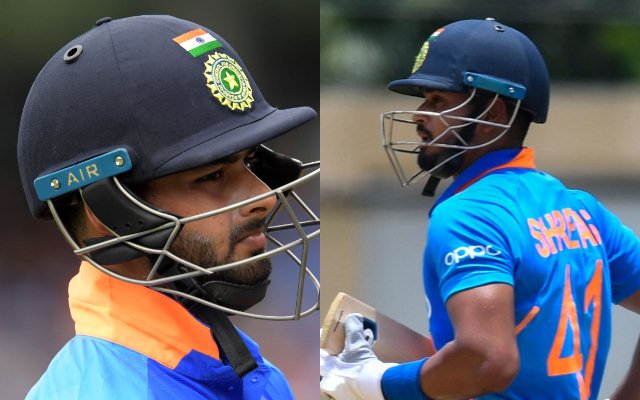 Rishabh Pant and Shreyas Iyer