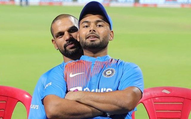 Shikhar Dhawan and Rishabh Pant