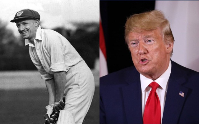Sir Don Bradman & Donald Trump