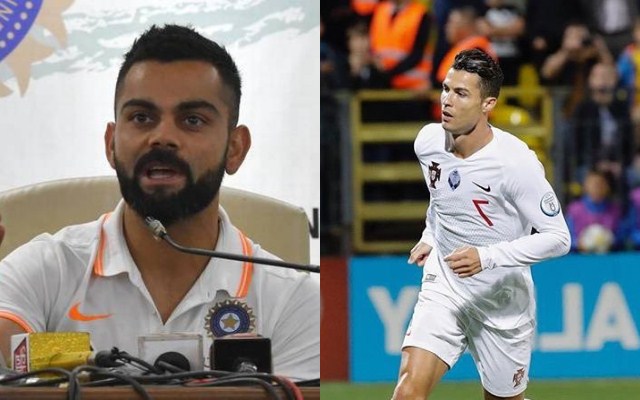 Virat Kohli - Cristiano Ronaldo