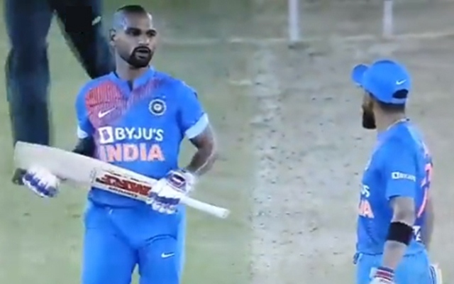 Virat Kohli and Shikhar Dhawan