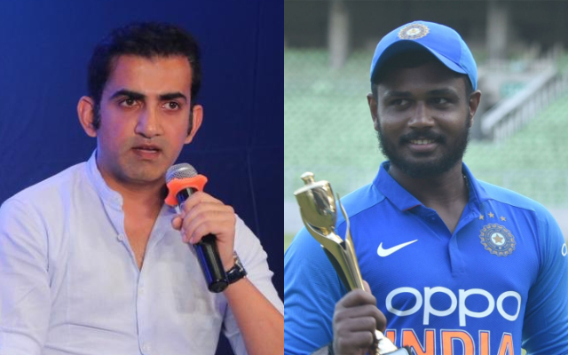 Gautam Gambhir and Sanju Samson