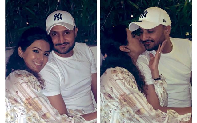 Harbhajan Singh and Geeta Basra