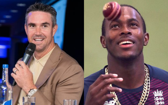 Kevin Pietersen and Jofra Archer