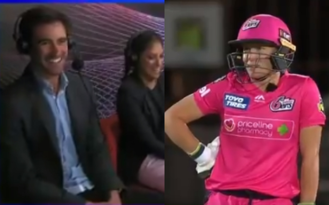 Mitchell Starc and Alyssa Healy
