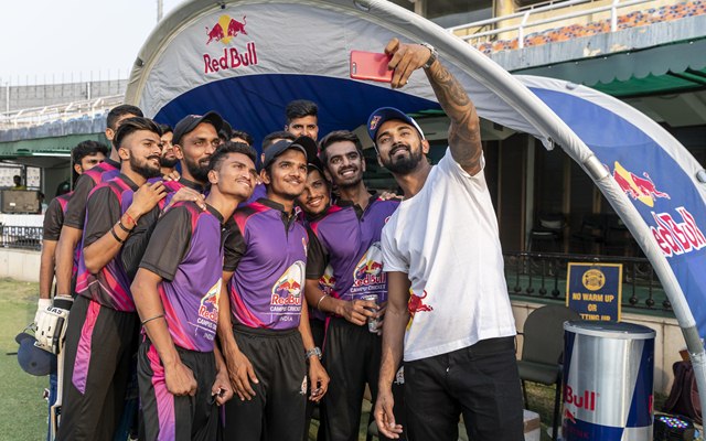 Red Bull Athlete & RBCC Alumni KL Rahul with MMCC Pune