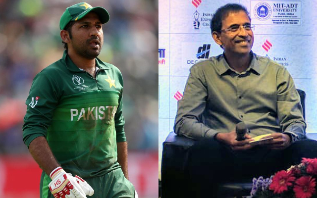 Sarfaraz Ahmed and Harsha Bhogle