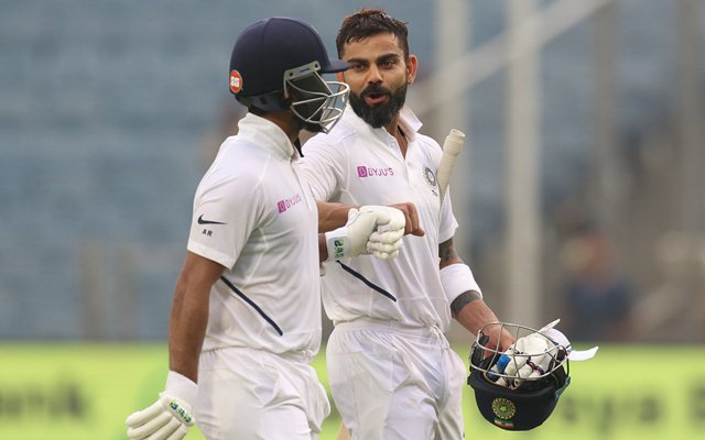 Virat Kohli and Ajinkya Rahane