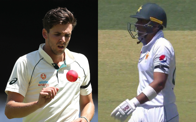 Australia and Pakistan players wearing black armbands