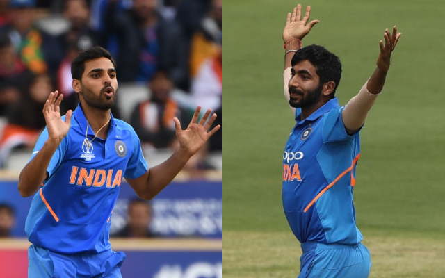 Bhuvneshwar Kumar and Jasprit Bumrah