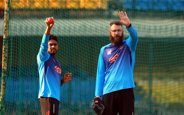 Bangladesh's practice session