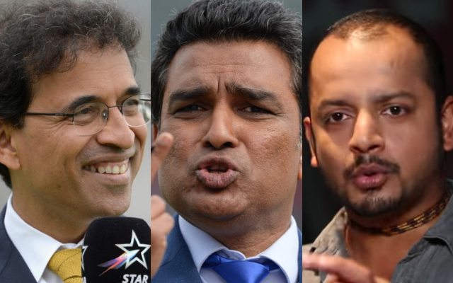 Harsha Bhogle, Sanjay Manjrekar and Murali Karthik