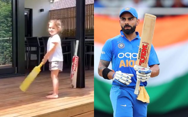 'I am Virat Kohli' - David Warner's daughter wants to bat ...