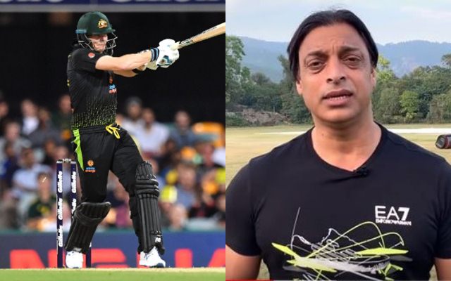 Steve Smith and Shoaib Akhtar