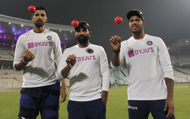 Umesh Yadav, Ishant Sharma and Mohammed Shami