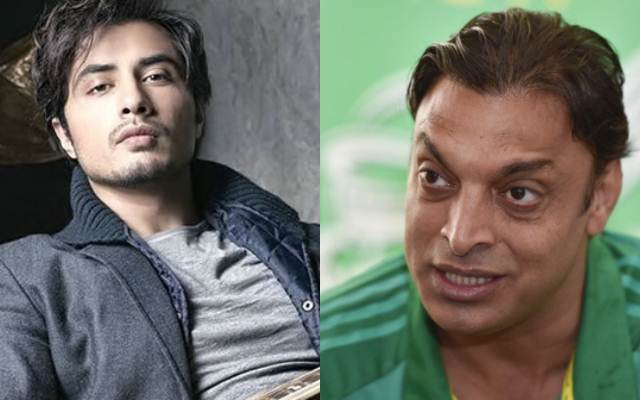 Ali Zafar and Shoaib Akhtar