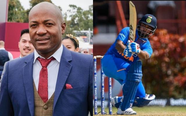 Brian Lara and Rishabh Pant