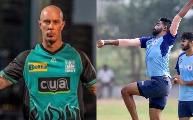 Chris Lynn and Jasprit Bumrah