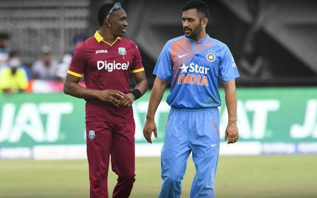 Dwayne Bravo and MS Dhoni
