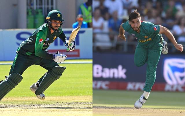 Faheem Ashraf and Usman Shinwari