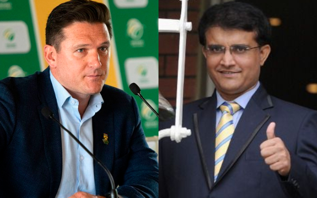 Graeme Smith and Sourav Ganguly