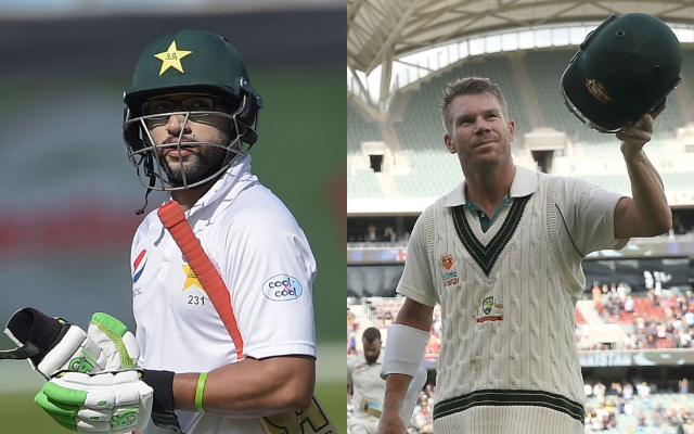 Imam-ul-Haq and David Warner
