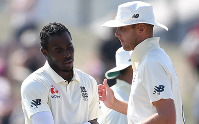 Jofra Archer and Stuart Broad