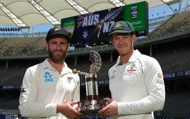 Kane Williamson and Tim Paine
