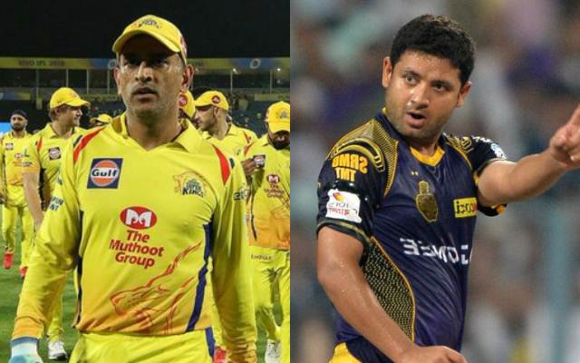 MS Dhoni and Piyush Chawla