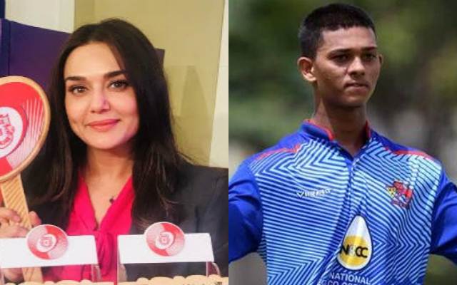 Priety Zinta and Yashasvi Jaiswal