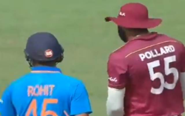Rohit Sharma and Kieron Pollard