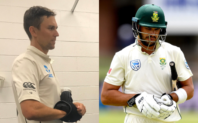 Trent Boult and Aiden Markram